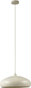 Lampada a sospensione Lindby Elover, beige, Ø 45 cm, ferro
