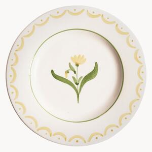 Piatto da insalata dipinto a mano Cottage Flower