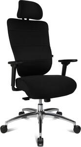 Sedia da scrivania Topstar Ortho Sedis Comfort 30 nera - Regolabile in altezza