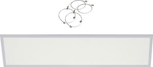 Pannello a LED da 120x30 cm, lampada da soffitto a pannello da 40 W, pannello con cavo di sospensione incluso, 6000 K, bianco freddo