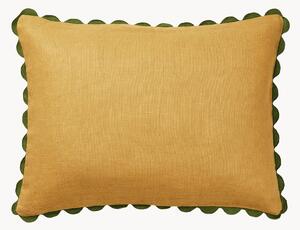 Copricuscino in lino fatto a mano Willow