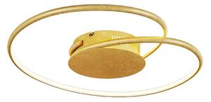 Lindby Lampada da soffitto a LED Joline, Ø 45 cm, color oro, metallo