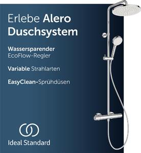 Sistema doccia Ideal Standard Alero, doccetta con due tipi di getto – Cromo