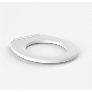 Sanit 56.022.01.0000 sedile wc bianco con cerniere in acciaio cr