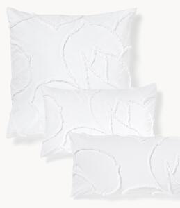 Federa in cotone percalle con design trapuntato Madeline