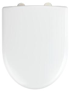 WENKO Sedile WC Esclusivo Rimovibile Bagno Bianco