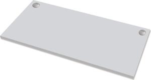 Fellowes® 9870501 Piano di lavoro per Levado™/Cambio™ - 180 x 80 x 2,5 cm, grigio chiaro