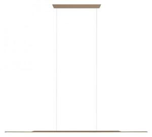 PAUL NEUHAUS Lampada a sospensione PURE Surface 125x25, regolabile in altezza, 3000K, bronzo, 2301-97