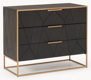 Cassettiera in legno di mango Harry