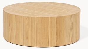 Tavolino rotondo da salotto in legno Dan