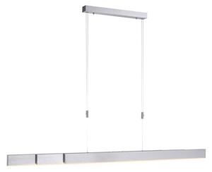 Paul Neuhaus Lampada a sospensione LED PURE MOTO e-SLIDE® estensibile elettricamente dimmerabile telecomando CCT alluminio soggiorno, camera da letto, sala da pranzo, corridoio, cucina, ufficio 2525-15, 2525-95, 2525-60