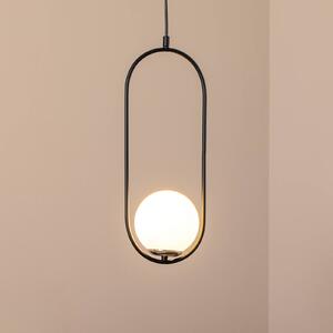 Lampada a sospensione in vetro Opviq, dimmerabile, Nero, Soggiorno / Sala da pranzo, Vetro, Moderno, Lampada a sospensione