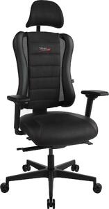 Sedia da gaming - Colore: rosso e nero - Materiale: ecopelle - Braccioli regolabili in 3 posizioni