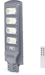 200W LED lampione solare lampione solare per uso esterno con telecomando 6500K