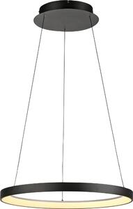 Paul Neuhaus HOOP Lampada a sospensione LED LWH 57x57x180 cm nero Lampada a sospensione
