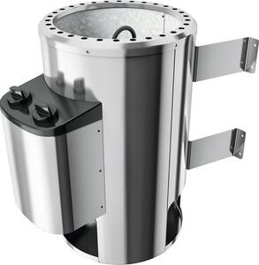 Stufa per sauna Karibu 3,6 kW Plug & Play finlandese con comando integrato