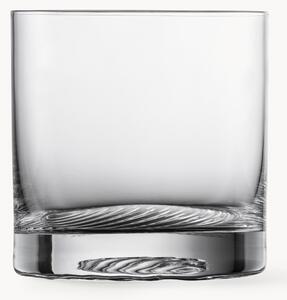 Set di 4 bicchieri da whisky in cristallo Echo