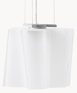 Lampada a sospensione in vetro soffiato Logico