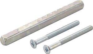 Accessori di fissaggio HOPPE per ferramenta ad alzata e scorrimento Maniglia/maniglia, spessore porta 75 - 80