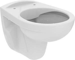 Ideal Standard Pacchetto combinato WC sospeso Eurovit, senza bordo, con chiusura ammortizzata, 355x520x350 mm, bianco, 1 pz