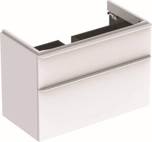 Geberit Smyle Square armoire sous lavabo, 500354, 884x617x470mm, avec 2 tiroirs, 500.354.00.1, 500.354.00.1