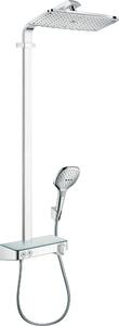 Hansgrohe Showerpipe Raindance Select Chrom con piatto doccia KB Raindance E 360 ST