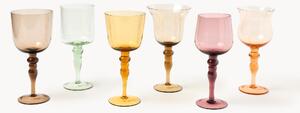 Set di 6 calici fatti a mano Goblet