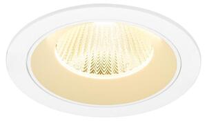 SLV 1009787 NUMINOS® L, plafoniera da incasso, 3000 K, 40°, IP20, rotonda, bianco