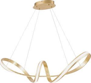 MELINDA Paul Neuhaus Lampada a sospensione, oro, 1xLED-Board 40W 3000K, lampada da interno, IP20