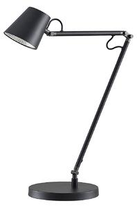 Lucande LED, lampada da tavolo Tarris, altezza 46 cm, nero