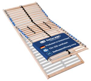 Rete a doghe MaDeRa a 7 zone 3 versioni diverse, per l'autoassemblaggio, dimensioni: 80x200 - funzione di base letto