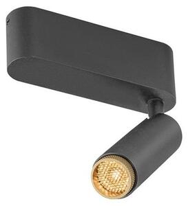 SLV 1009038 GRIP! S, plafoniera, singola, FASE, 2700 K, 11 W, 29°, nero / oro