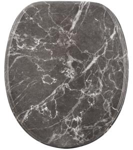 Sedile WC SANILO® con meccanismo Soft-Close Grigio marmo