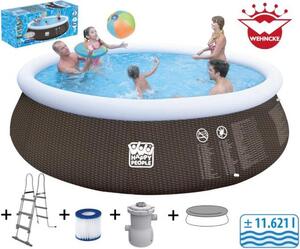 Happy People Set piscina Quick Up, 450x106 cm, 77505