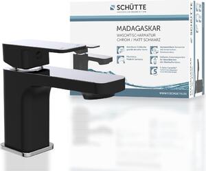 Miscelatore per lavabo SCHÜTTE MADASGASKAR cromo e nero opaco