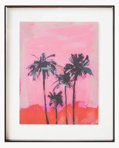 Quadro con cornice fatta a mano Palms