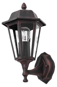 Lindby applique da esterno Lamina, presa superiore, lanterna, E27