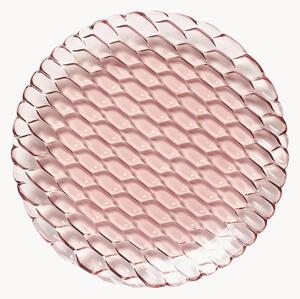 Set di 4 piatti piani con motivo strutturato Jellies