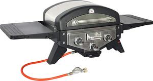 Barbecue a gas da tavolo El Fuego Smoker "Medison" argento - Barbecue a gas/Griglia/Bistecche/BBQ