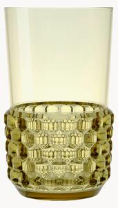 Bicchieri con motivo strutturato Jellies 4 pz