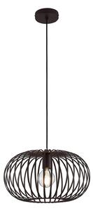 Lampada a sospensione Lindby Nahele, marrone, metallo, Ø 40 cm, E27