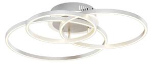 Lindby Smart LED plafoniera Tula, telecomando, Tuya CCT