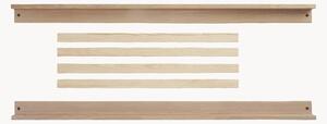 Set per estensione letto per bambini in legno di quercia fatto a mano Eli 6 pz