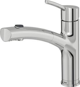 Miscelatore per lavello con doccia Lenz NEXO2 cromo 46070002