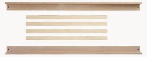 Set per estensione letto per bambini in legno di quercia fatto a mano Eli 6 pz