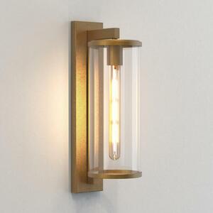 Astro Pimlico 500 - Lanterna a filo muro in ottone antico IP23, E27
