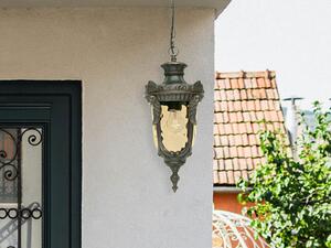 Lampada da esterno a sospensione Elstead Philadelphia E27, bronzo anticato, IP44