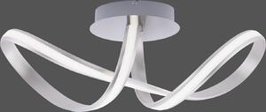 MELINDA Paul Neuhaus Lampada da soffitto, acciaio, 1 pannello LED da 30 W, 3000 K, lampada da interno, IP20
