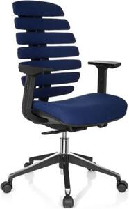 Sedia da ufficio, girevole, ERGO LINE II Blue