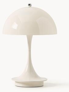 Lampada da tavolo portatile a LED con luce regolabile Panthella 160, Design Verner Panton